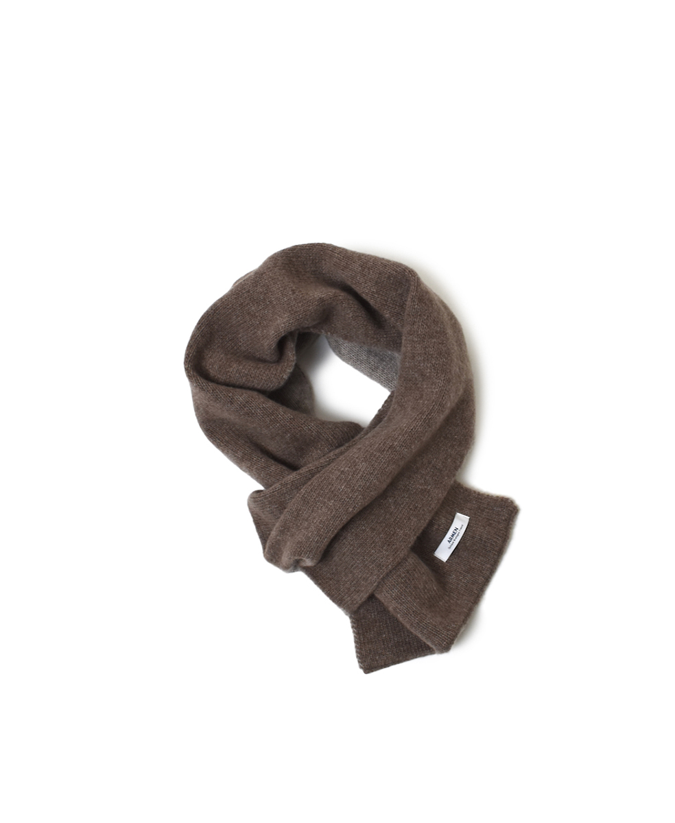 BAAM1961CB (スカーフ) WOOL/CASHMERE 2TONE LOOP SCARF