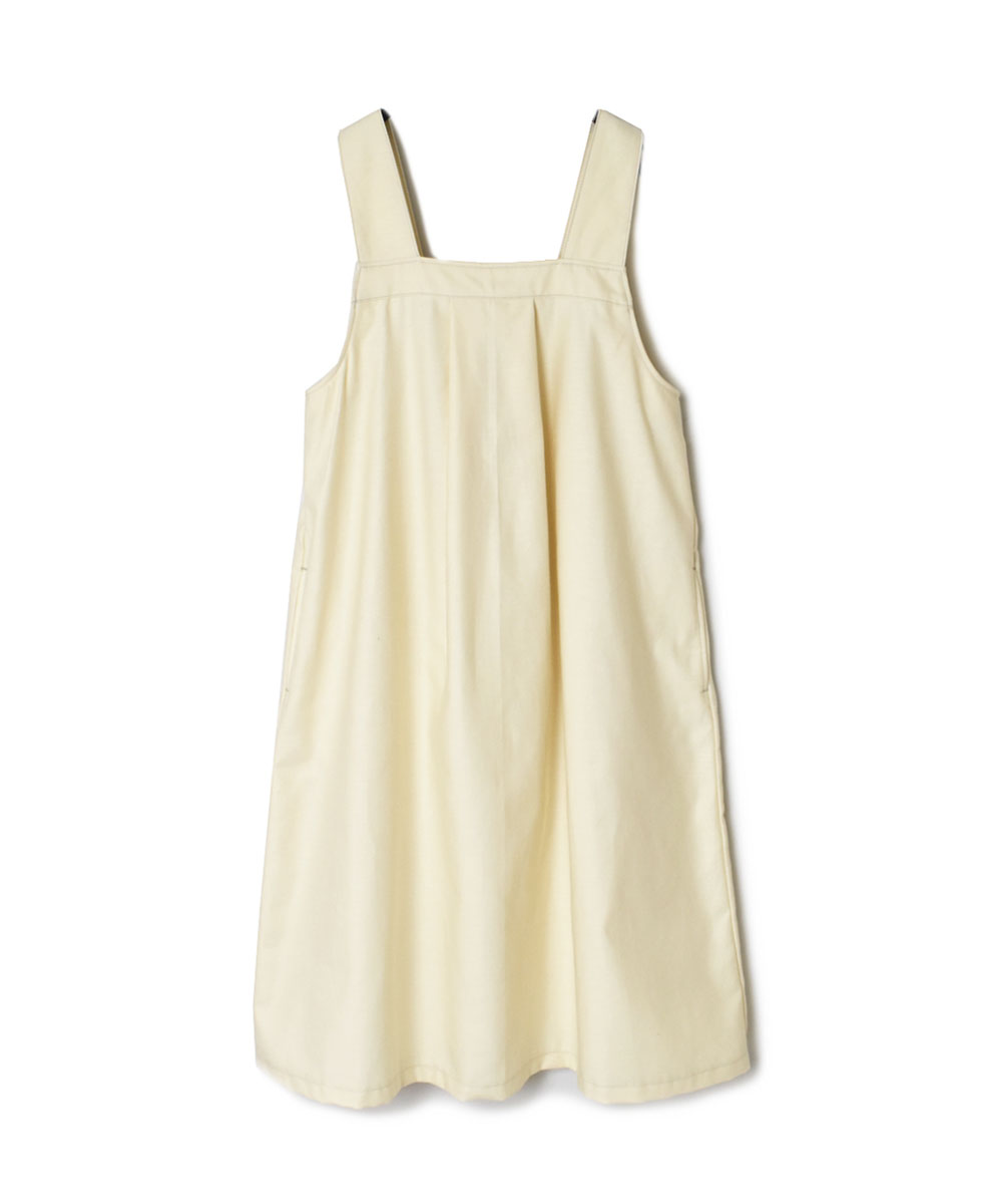 GNAM2353 (ワンピース) BACK SATIN 2WAY APRON DRESS