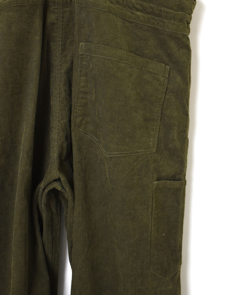 GNAM2371 (サロペット) ONE WASH 13 WALE COTTON CORDUROY SALOPETTE