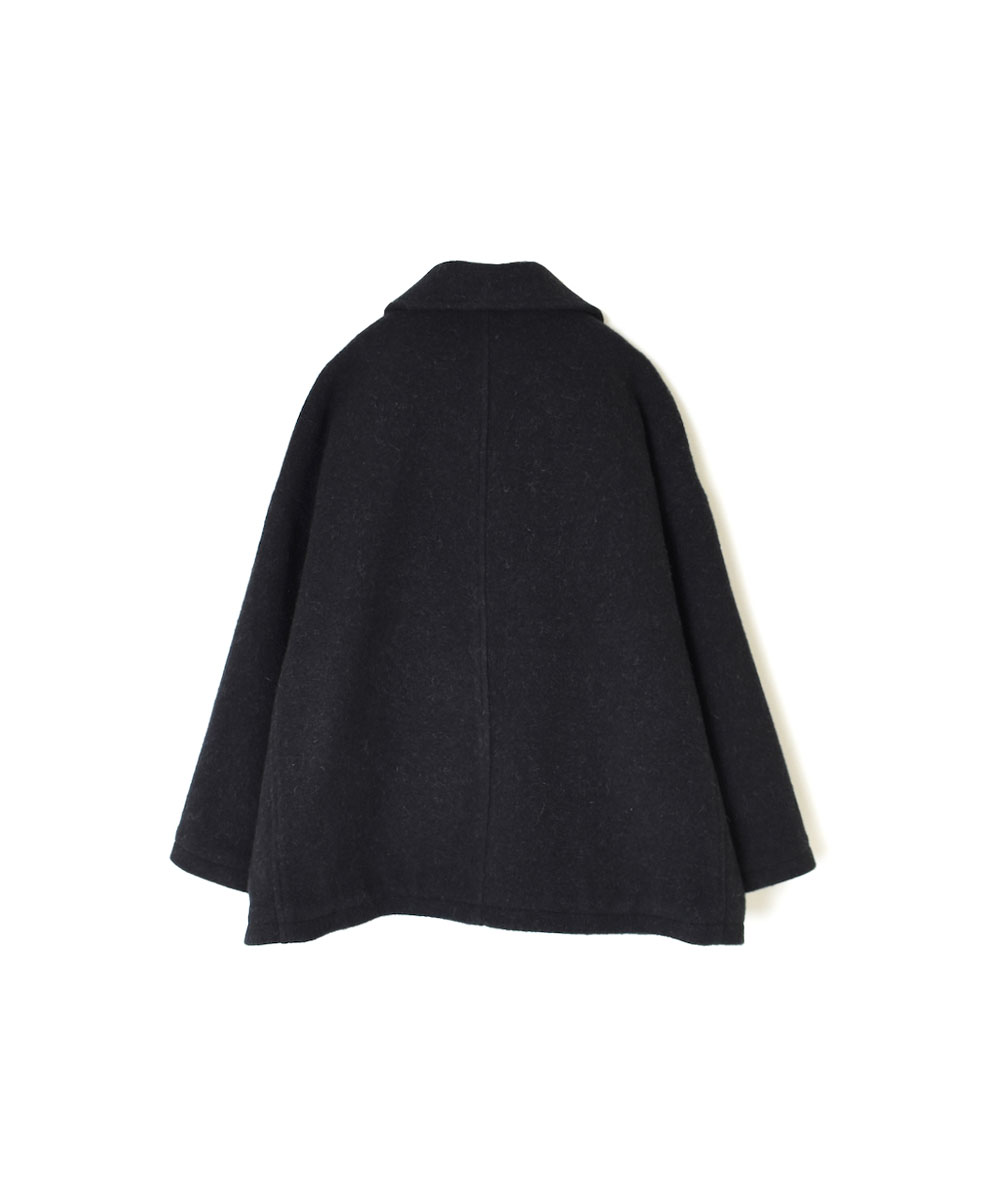 PNAM2352 (コート) MELTON OVER-SIZED PEA COAT WITH LINING