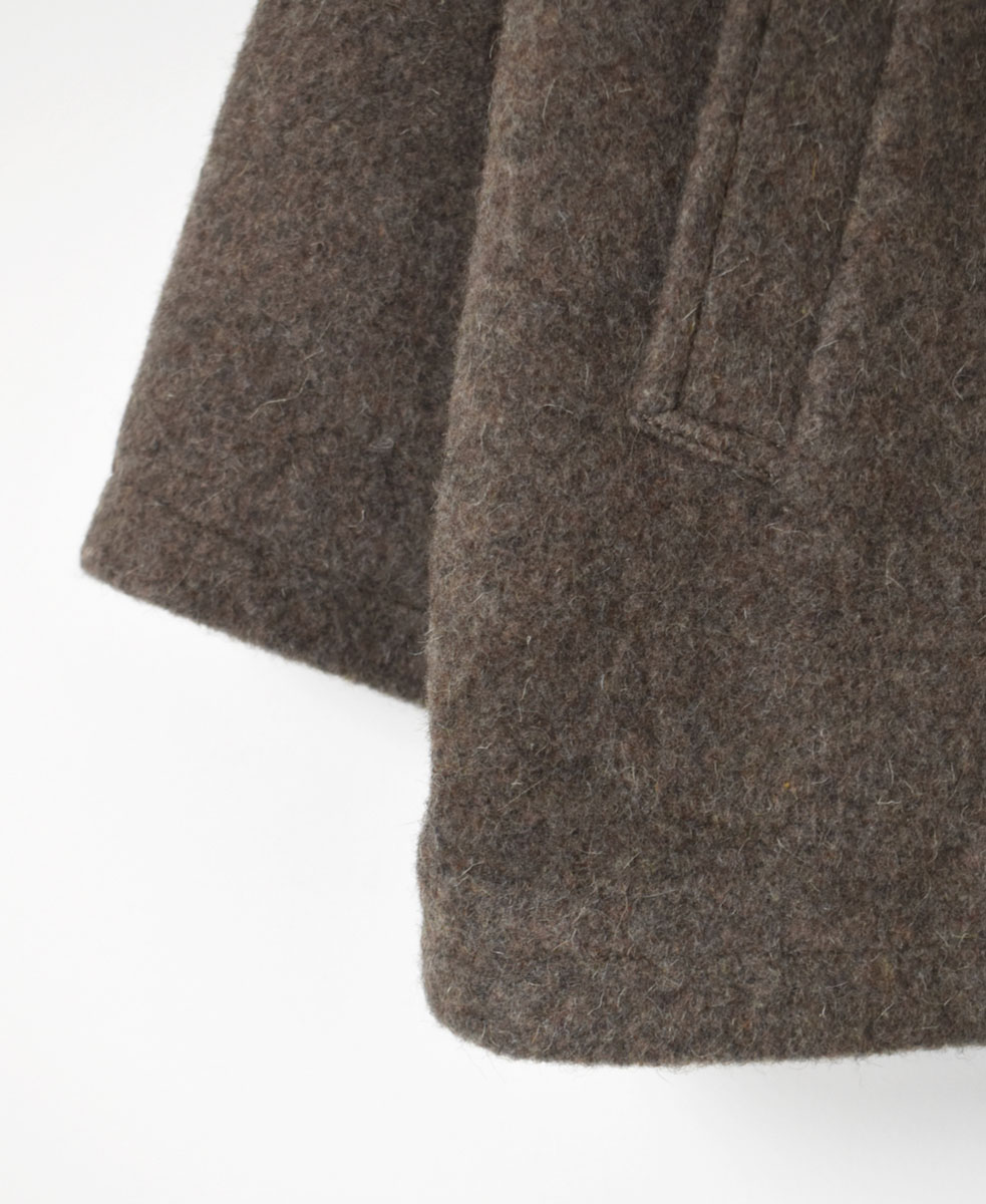 PNAM2352 (コート) MELTON OVER-SIZED PEA COAT WITH LINING
