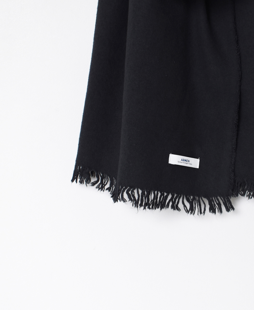 SNAM2152 (ストール) COTTON FLANNEL OVERDYED STOLE