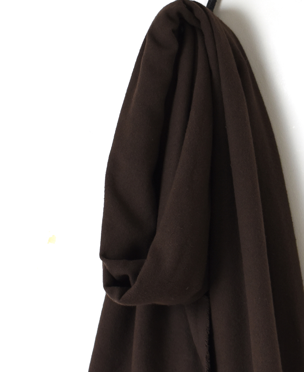 SNAM2152 (ストール) COTTON FLANNEL OVERDYED STOLE