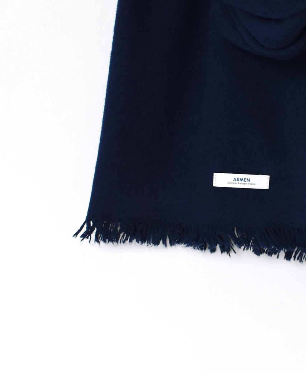 ●SNAM2152 (ストール) COTTON FLANNEL OVERDYED STOLE