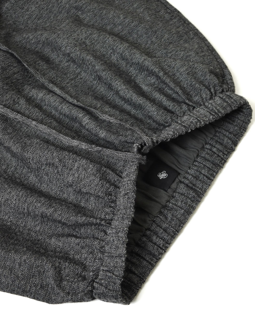INMDS23756 (パンツ) TWIST YARN WOOL EASY PANTS