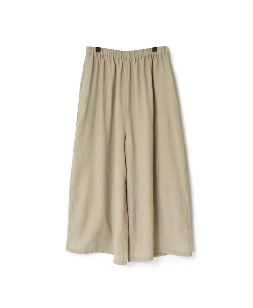 NMDS23584 (パンツ) BOILED WOOL PLAIN EASY PANTS