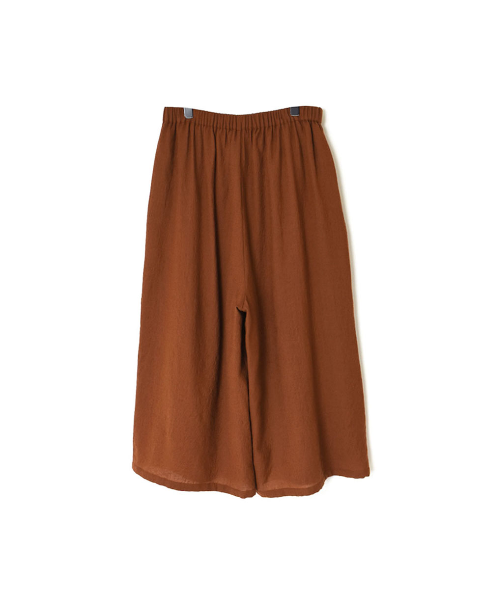NMDS23584 (パンツ) BOILED WOOL PLAIN EASY PANTS