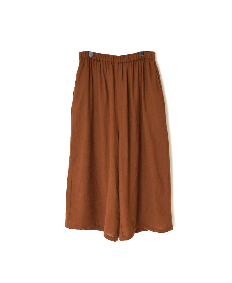 NMDS23584 (パンツ) BOILED WOOL PLAIN EASY PANTS