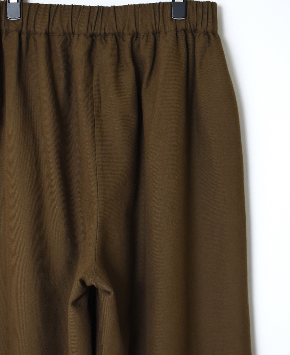 INSL23736 (パンツ) COTTON WOOL TWILL WEAVE PLAIN EASY PANTS