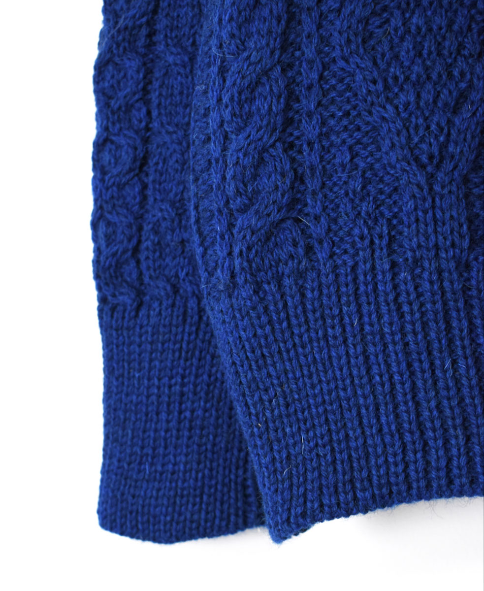 CHT2051 (ニット) WOOL ARAN CREW PULLOVER