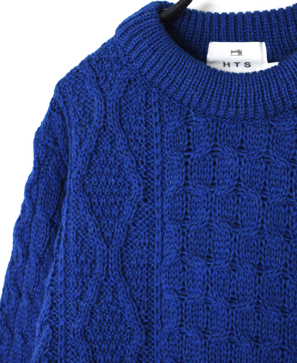 CHT2051 (ニット) WOOL ARAN CREW PULLOVER