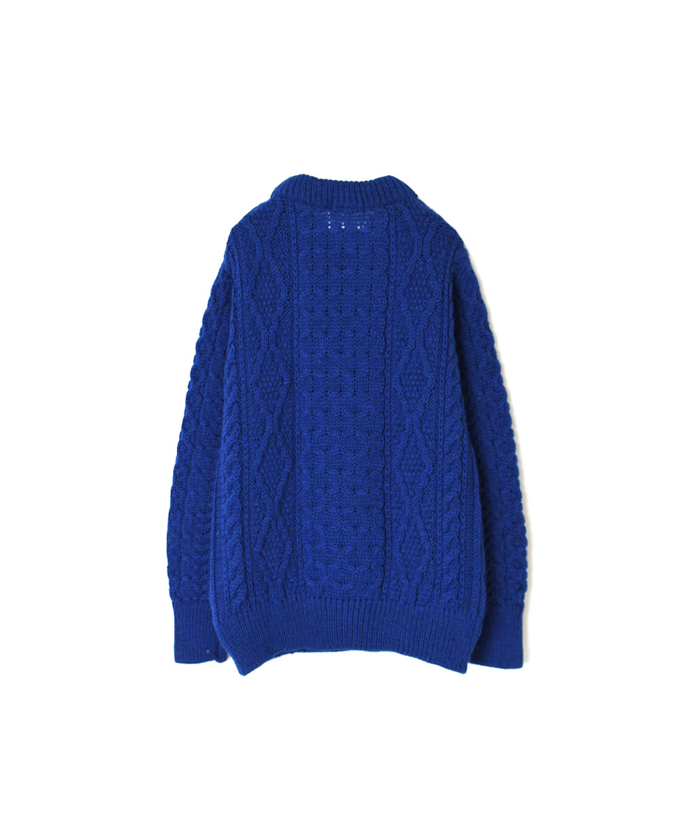 CHT2051 (ニット) WOOL ARAN CREW PULLOVER