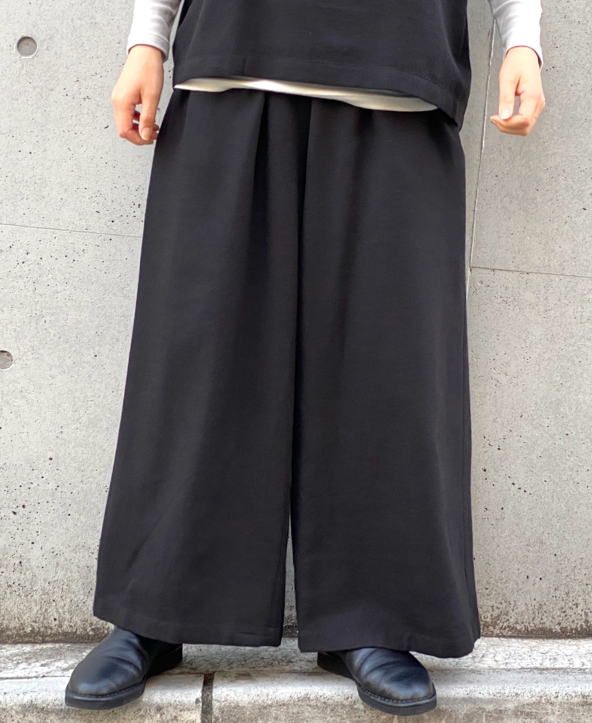 INSL23736 (パンツ) COTTON WOOL TWILL WEAVE PLAIN EASY PANTS