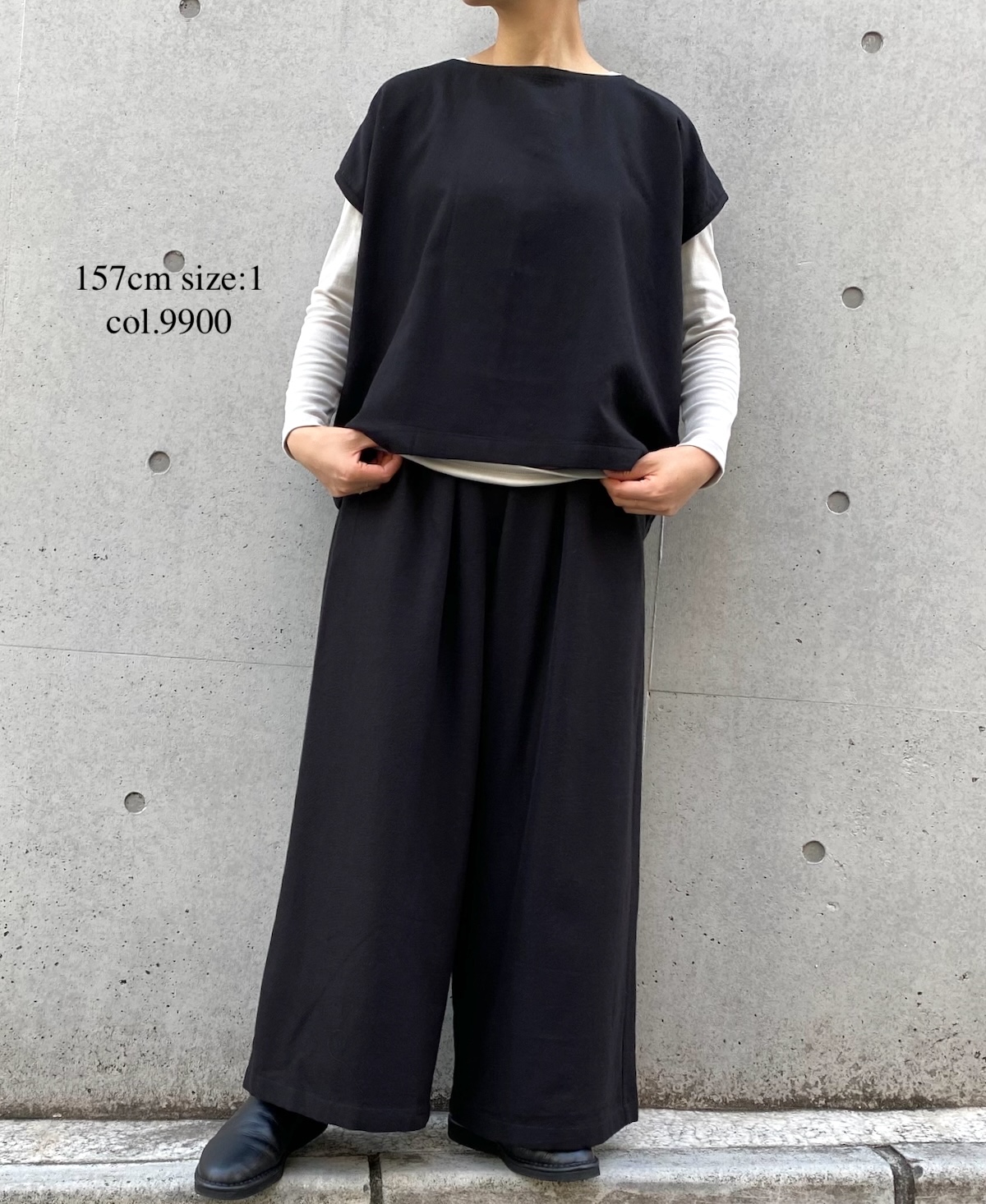 INSL23736 (パンツ) COTTON WOOL TWILL WEAVE PLAIN EASY PANTS