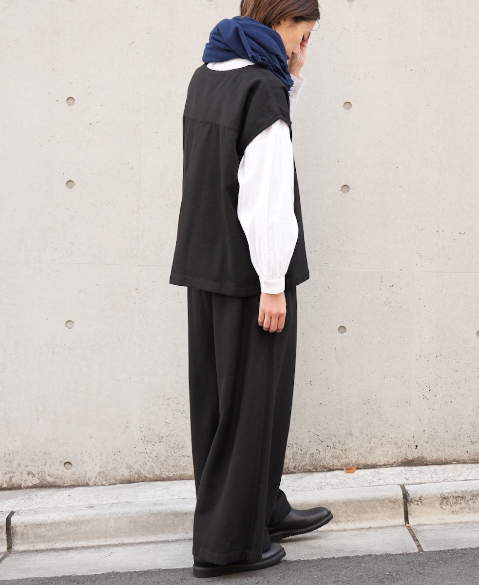 INSL23736 (パンツ) COTTON WOOL TWILL WEAVE PLAIN EASY PANTS