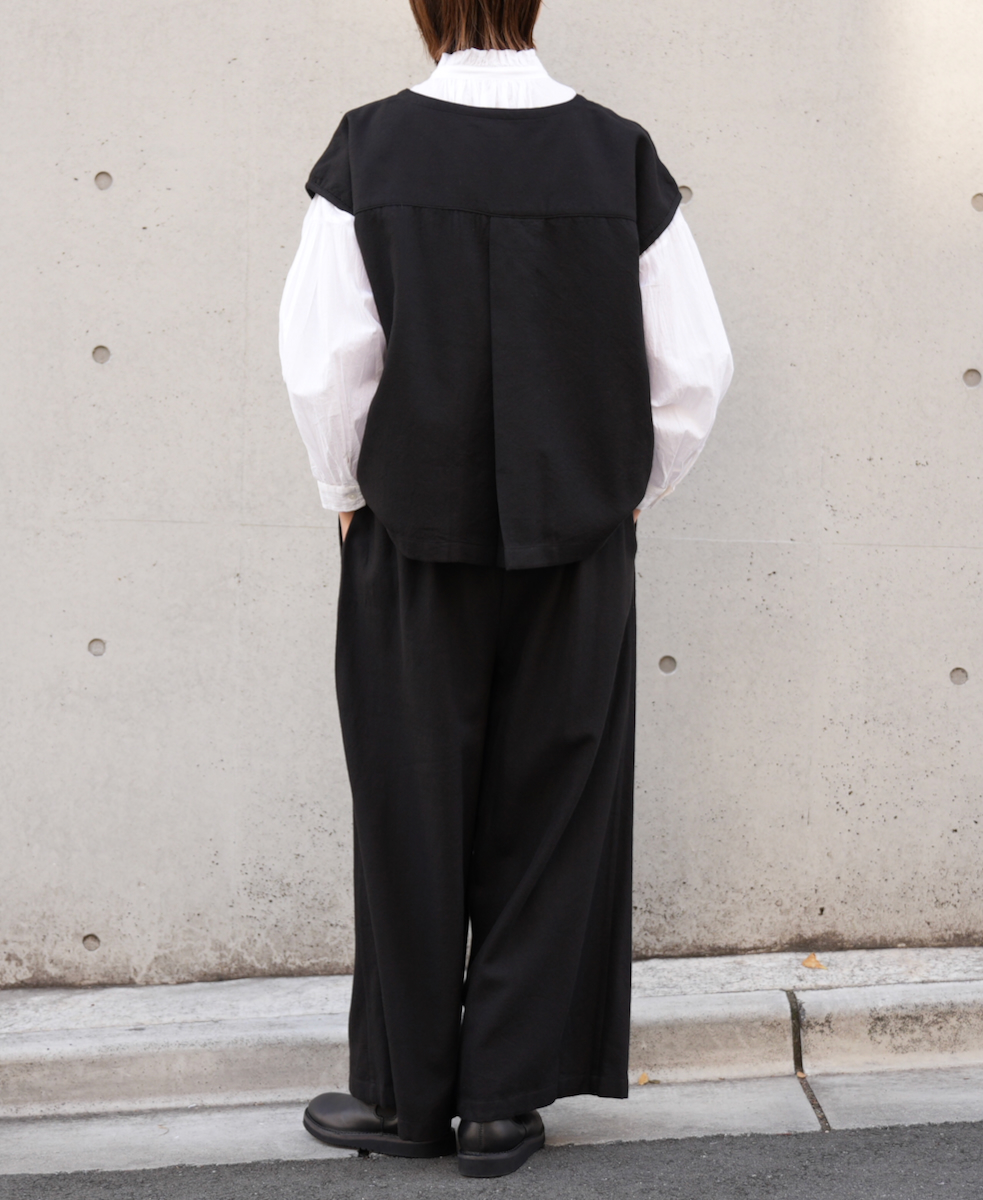 INSL23736 (パンツ) COTTON WOOL TWILL WEAVE PLAIN EASY PANTS