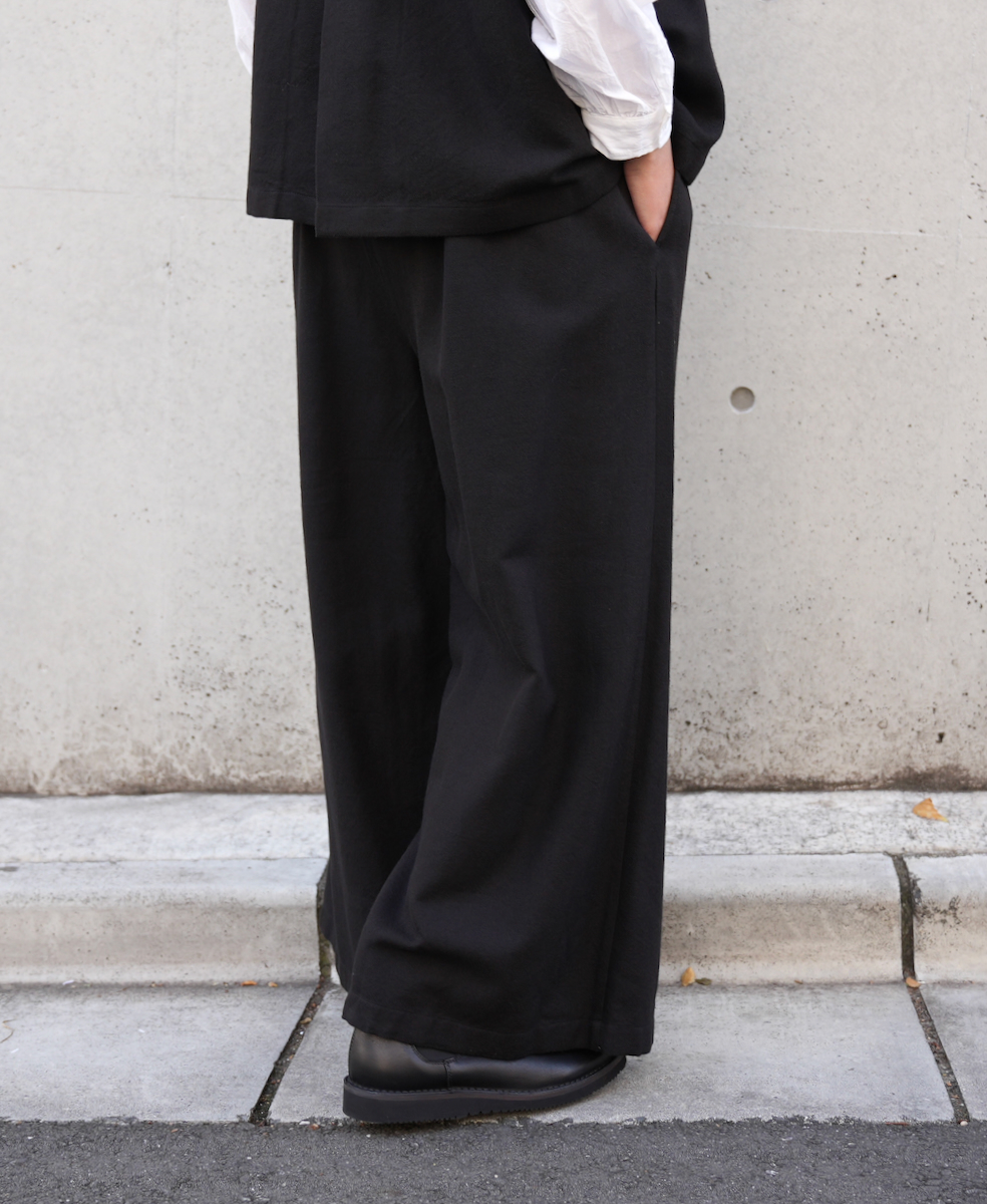 INSL23736 (パンツ) COTTON WOOL TWILL WEAVE PLAIN EASY PANTS