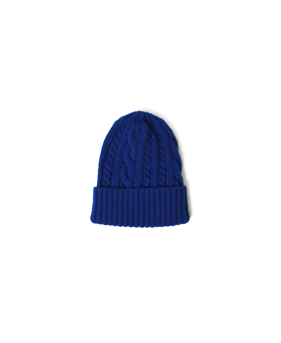 BNHT1951 (帽子) WOOL ARAN CABLE WATCH CAP