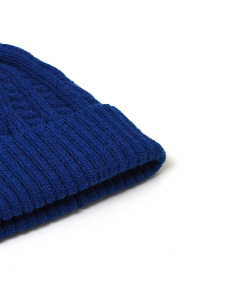 BNHT1951 (帽子) WOOL ARAN CABLE WATCH CAP