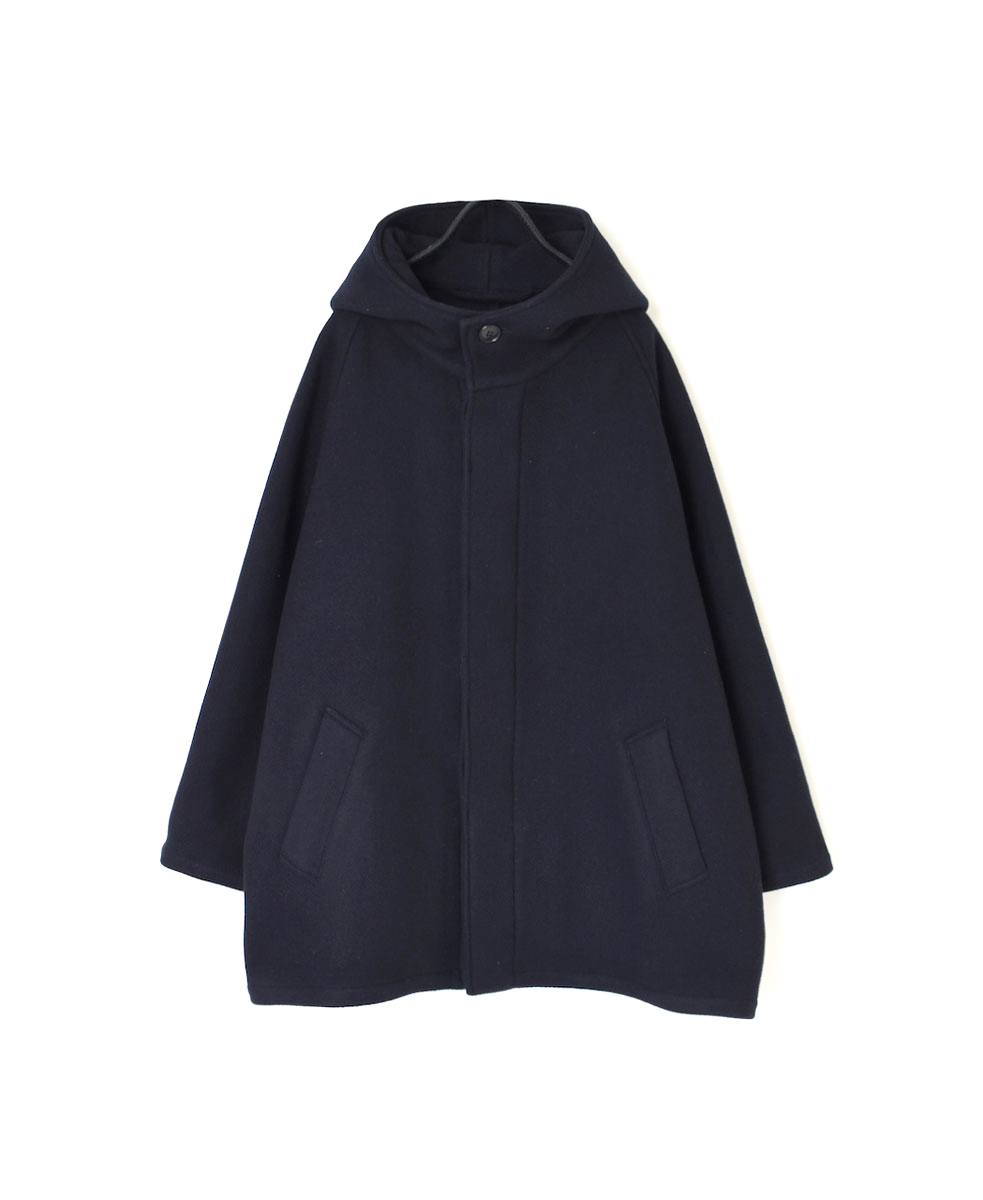 NHT2361WPR (コート) HEAVY WEIGHT WOOL TWILL HOODED SHORT COAT