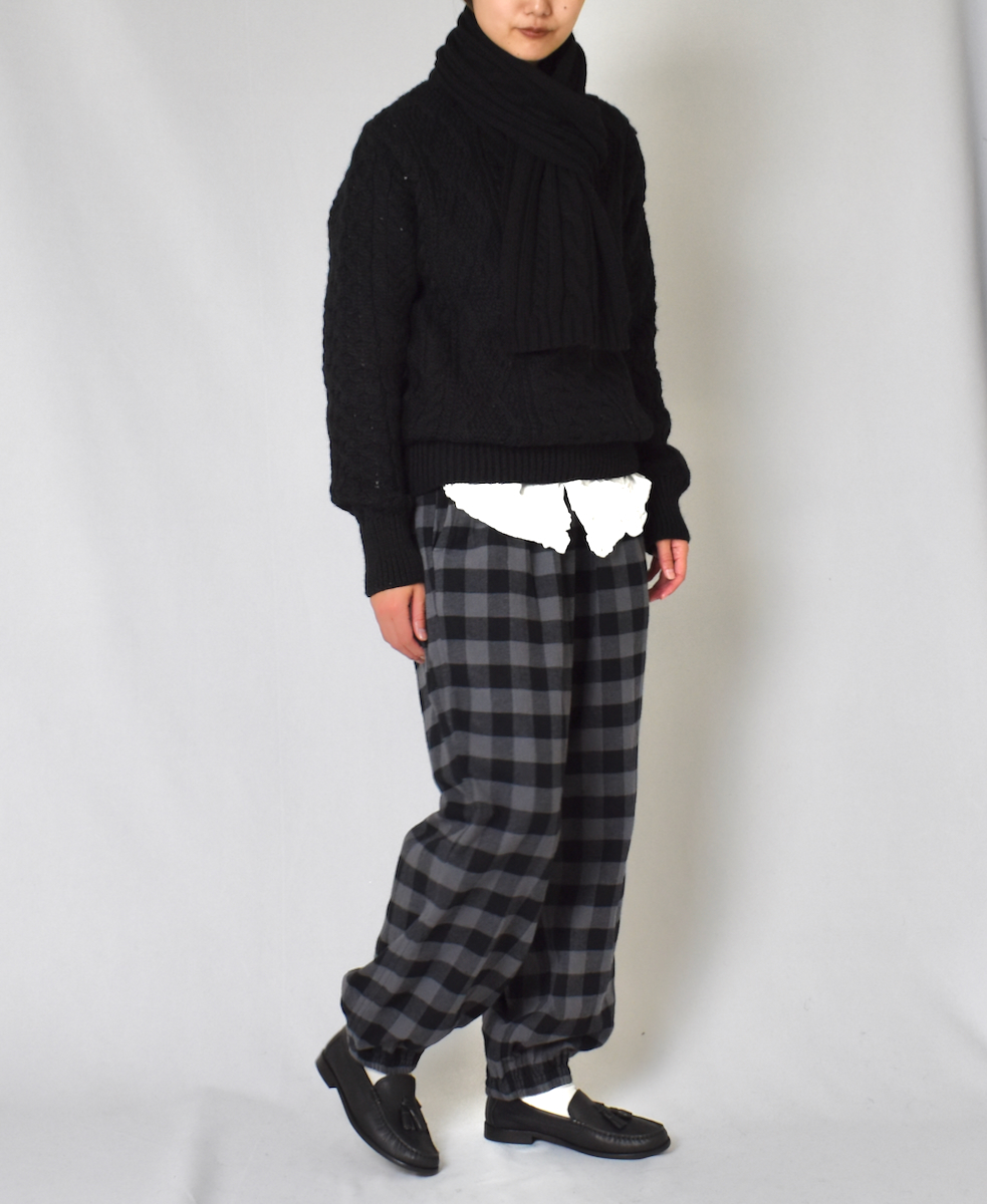 CHT2051 (ニット) WOOL ARAN CREW PULLOVER