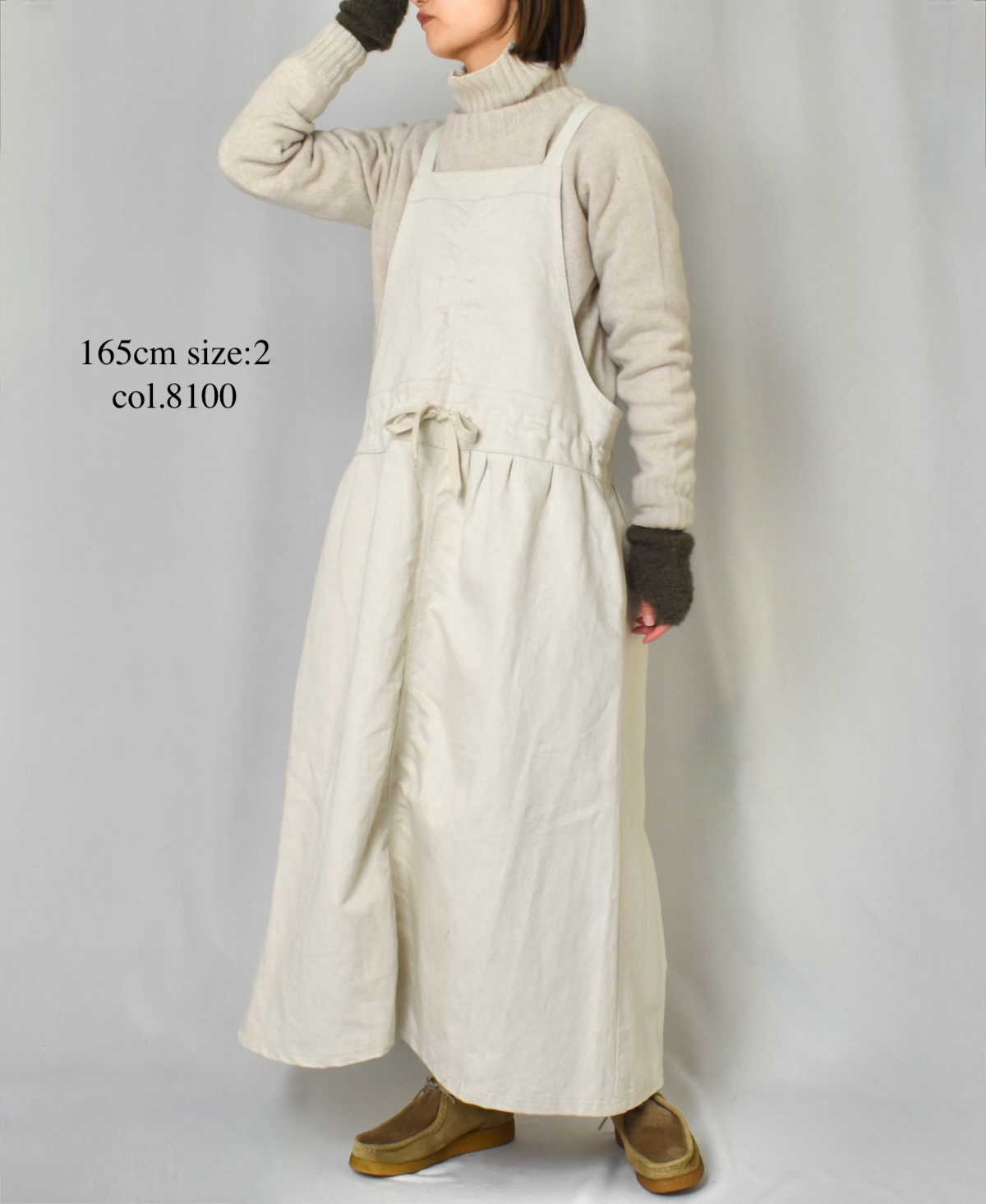 JNAMP1651 (ニット) GEELONG LAMBSWOOL POLO NECK SADDLE SHOULDER P/O
