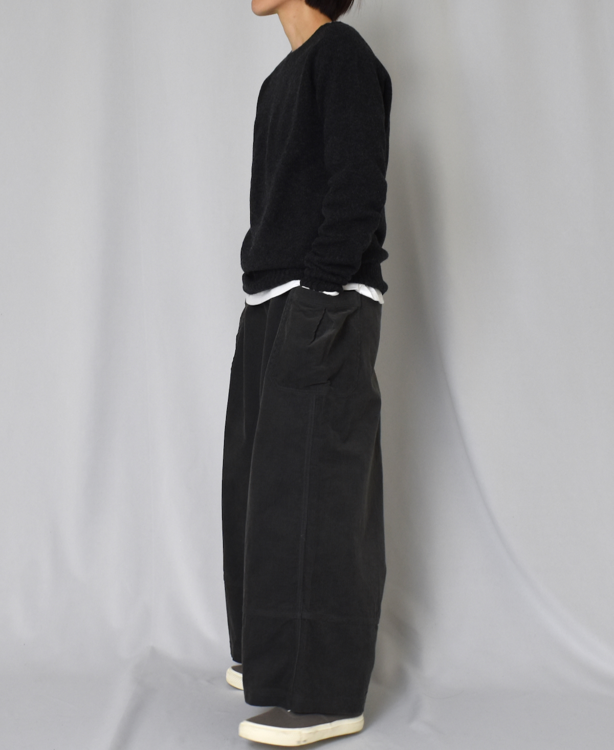 GNAM2372 (パンツ) ONE WASH 13WALE COTTON CORDUROY EASY PANTS
