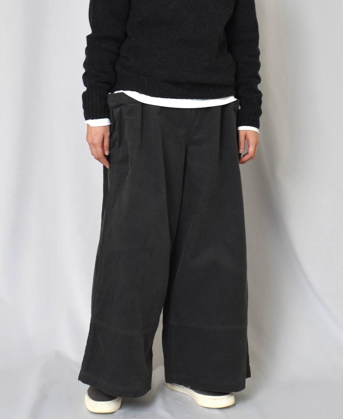 GNAM2372 (パンツ) ONE WASH 13WALE COTTON CORDUROY EASY PANTS