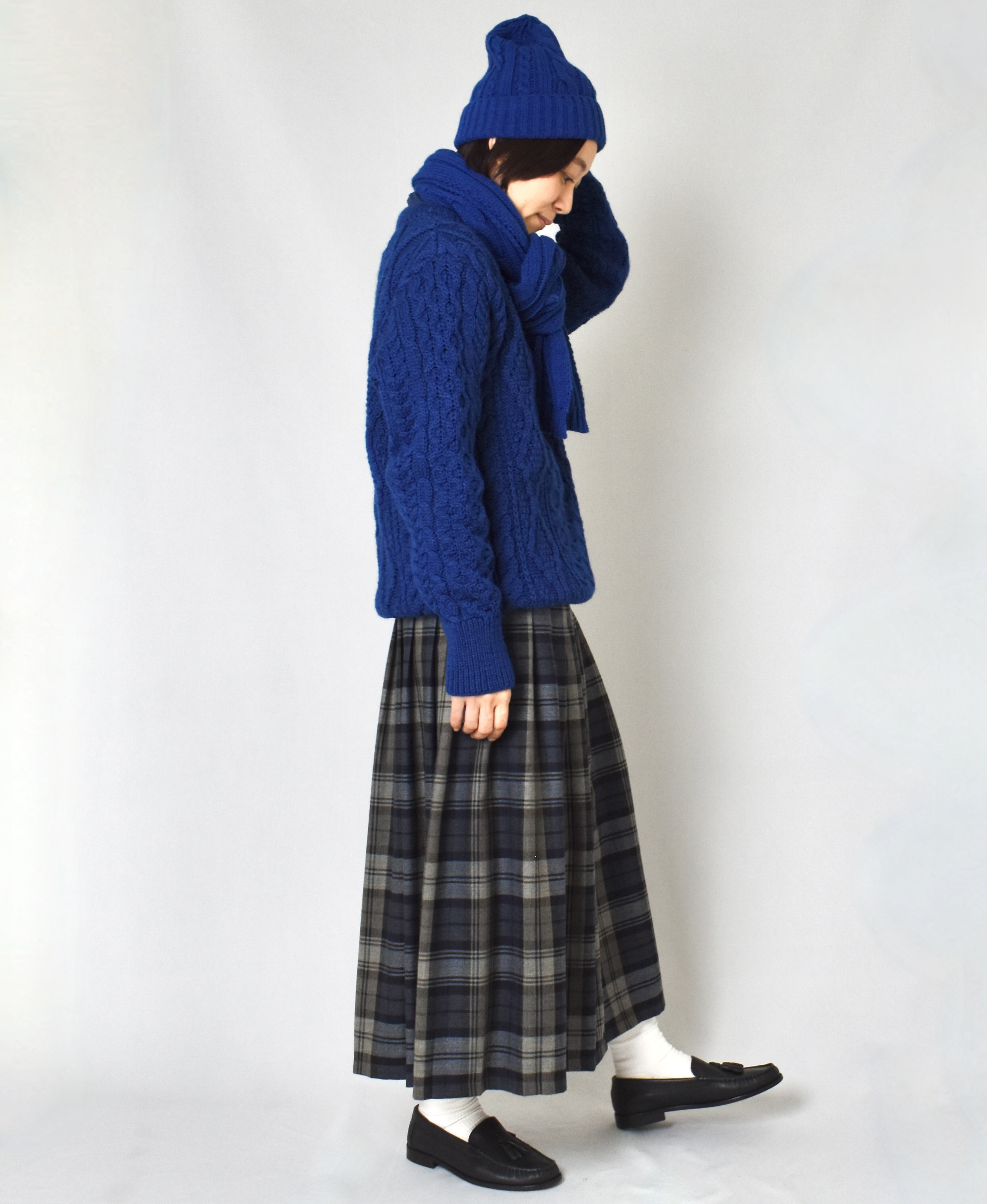 CHT2051 (ニット) WOOL ARAN CREW PULLOVER