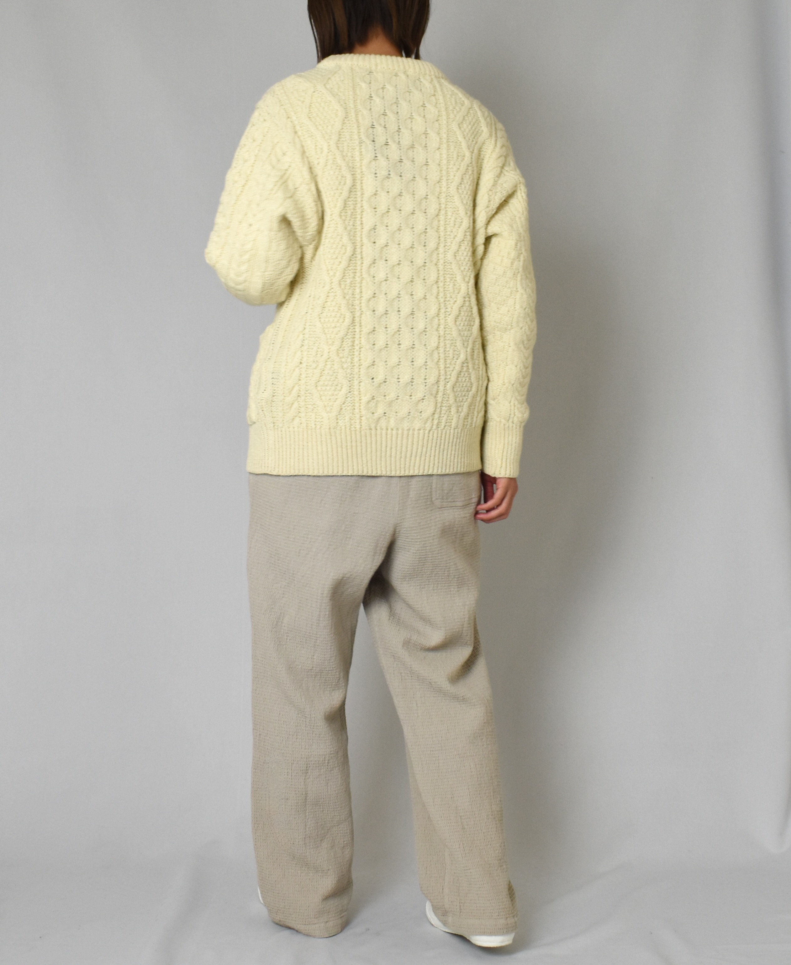 INHT2204WPD (パンツ) WAFFLE PLAIN OVERDYE EASY PANTS