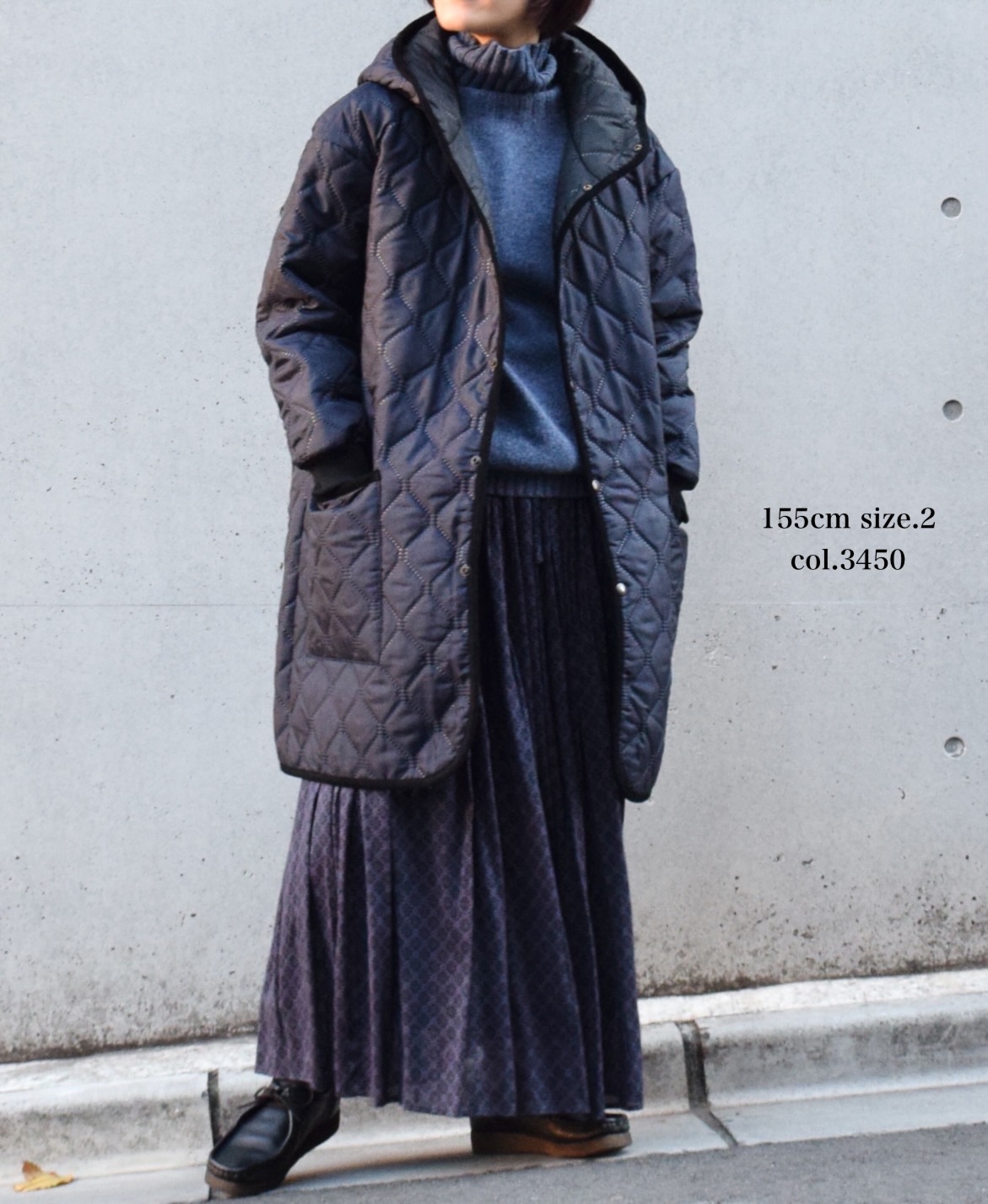 JNAMP1651 (ニット) GEELONG LAMBSWOOL POLO NECK SADDLE SHOULDER P/O