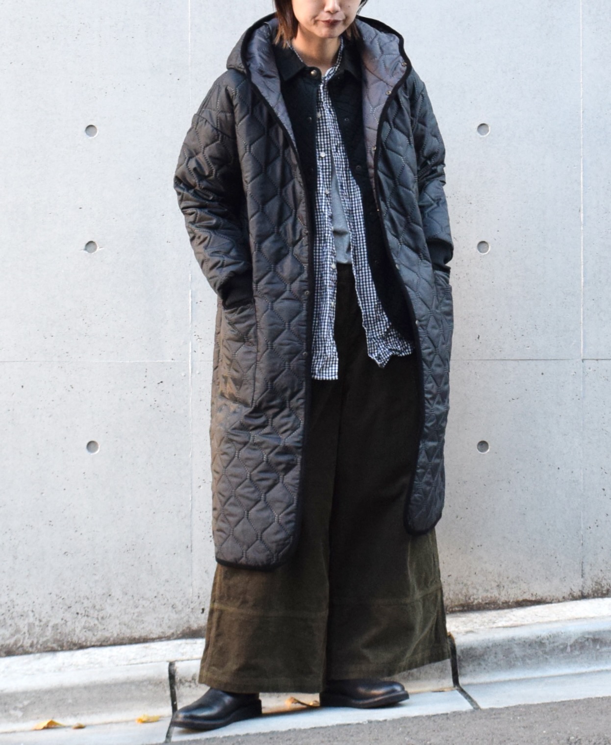 GNAM2372 (パンツ) ONE WASH 13WALE COTTON CORDUROY EASY PANTS