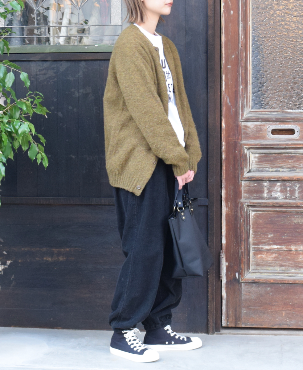 NVL2011C9D (パンツ) 9WALE CORDUROY/60'S ORGANIC CAMBRIC EASY PANTS