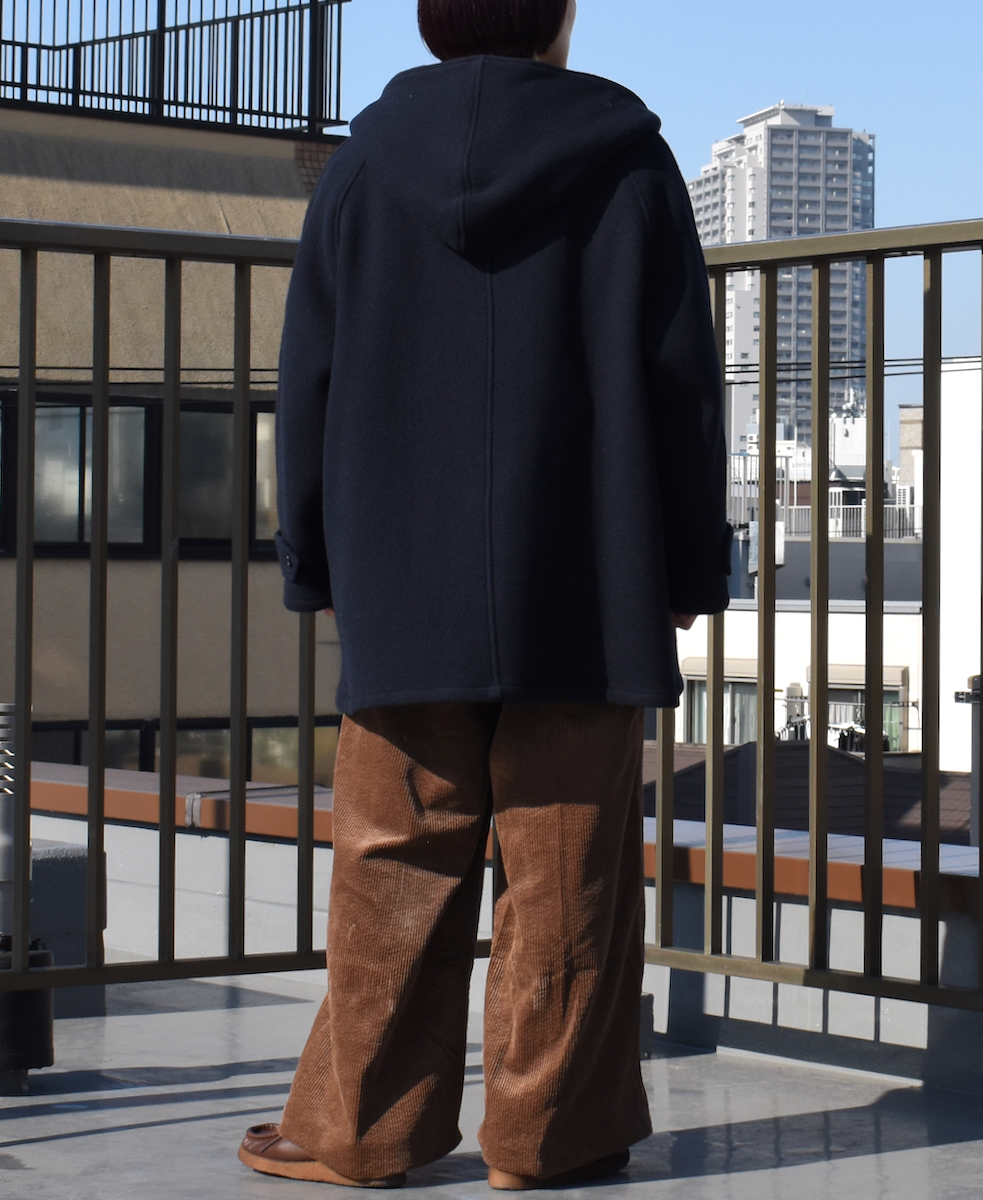 NHT2361WPR (コート) HEAVY WEIGHT WOOL TWILL HOODED SHORT COAT