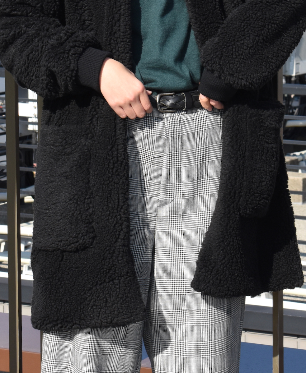 NOD2351 (パンツ) WORSTED WOOL TROUSERS