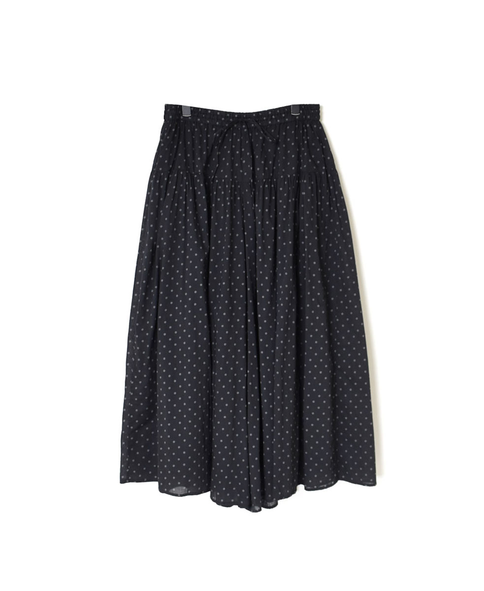 NSL24015 (キュロット) COTTON VOILE DOT PRINT CULOTTES