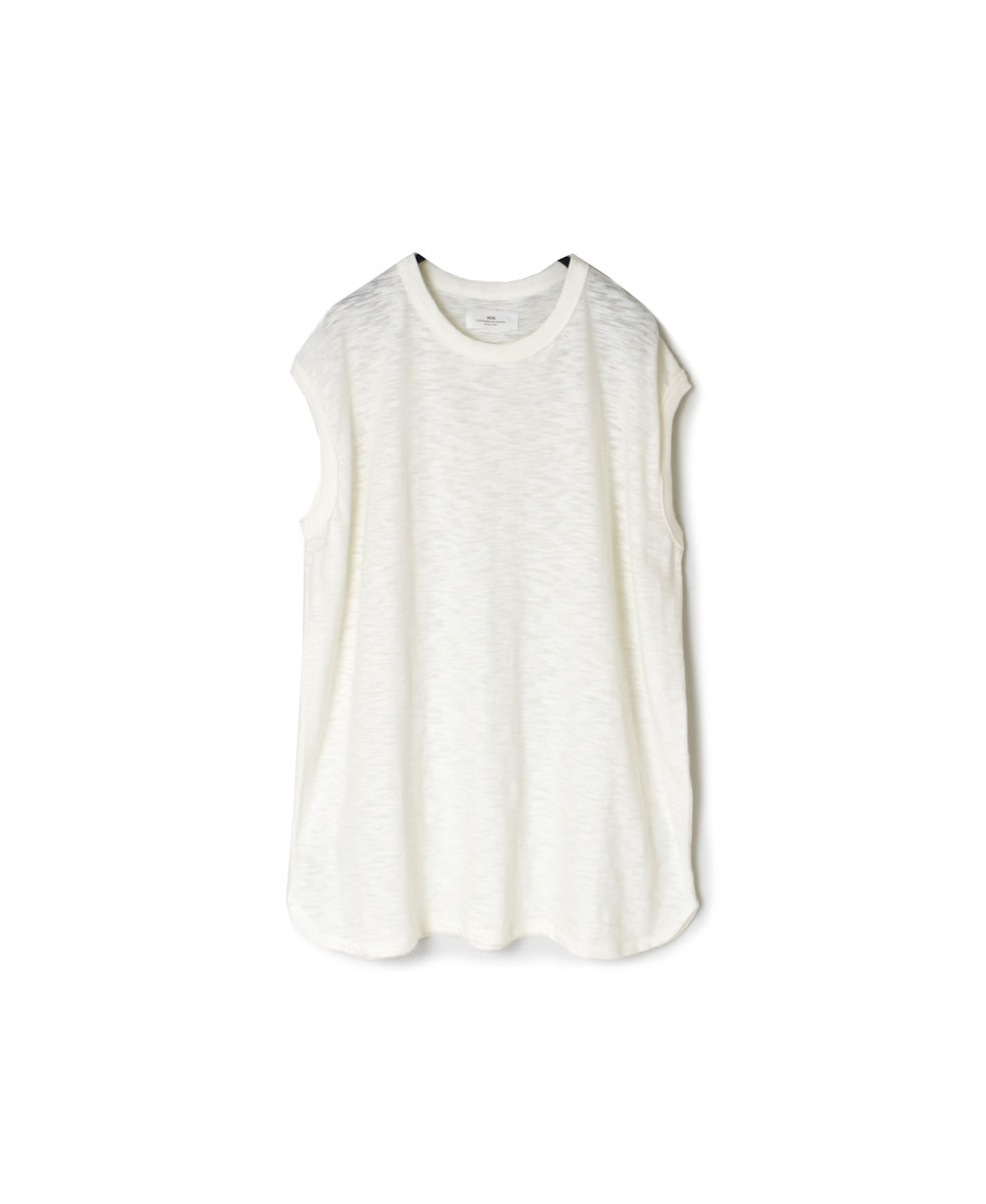 GNSL24043 (Tシャツ) SLUB VINTAGE CREW-NECK FRENCH/SL LONG SHIRT