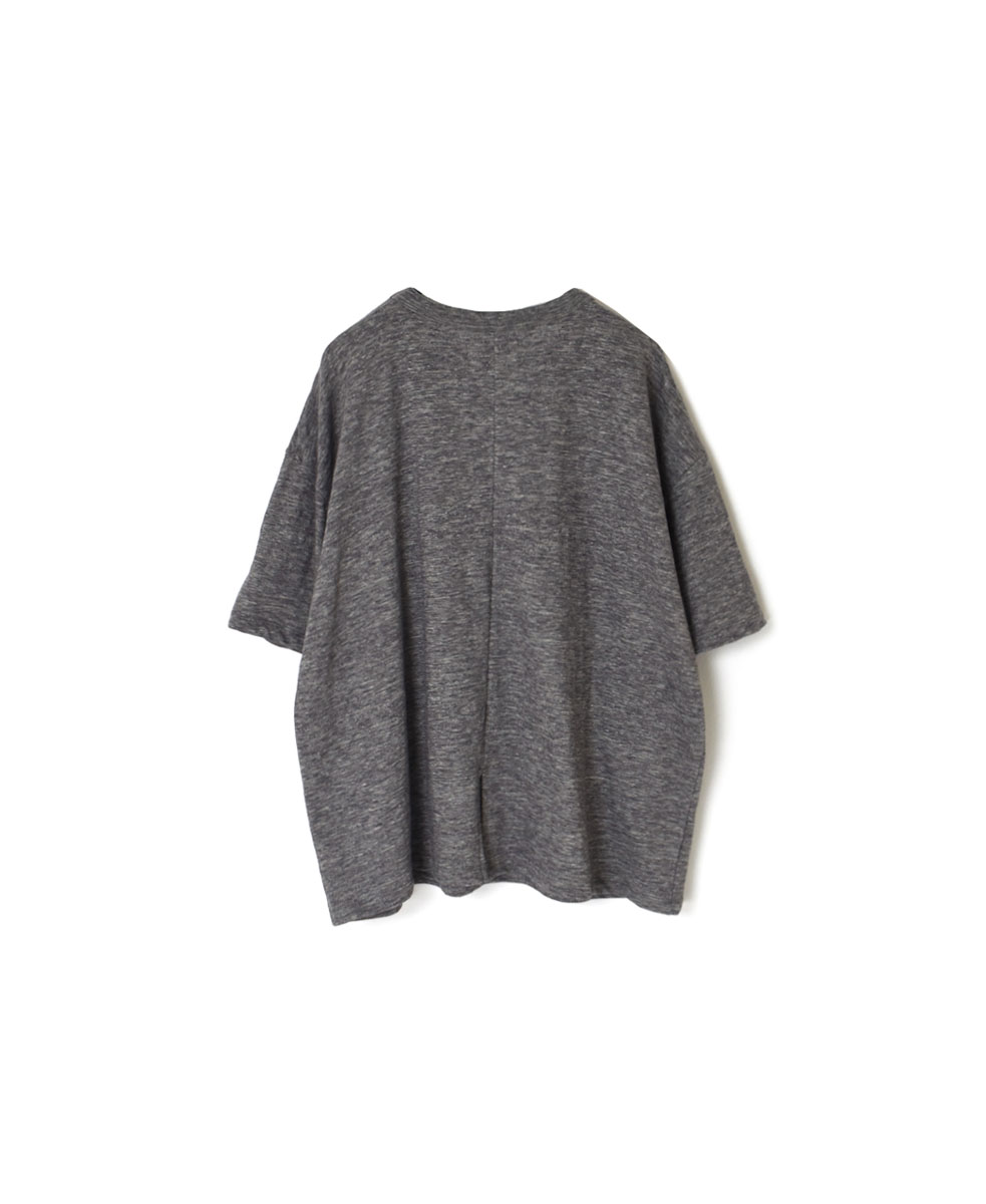 GNSL24041 (Tシャツ) SLUB VINTAGE CREW-NECK BACKSIDE SLIT T-SHIRT