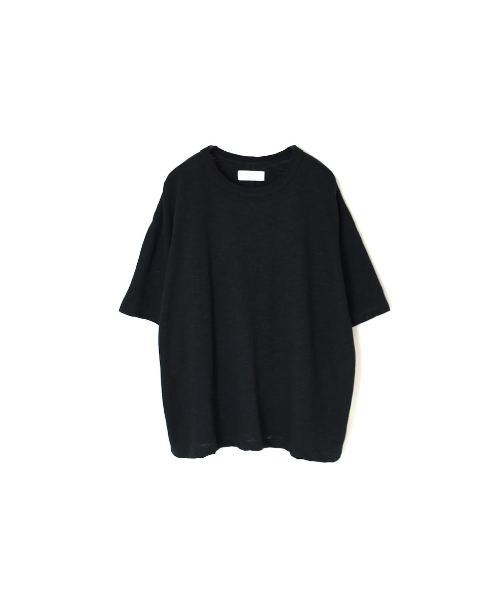 GNSL24041 (Tシャツ) SLUB VINTAGE CREW-NECK BACKSIDE SLIT T-SHIRT