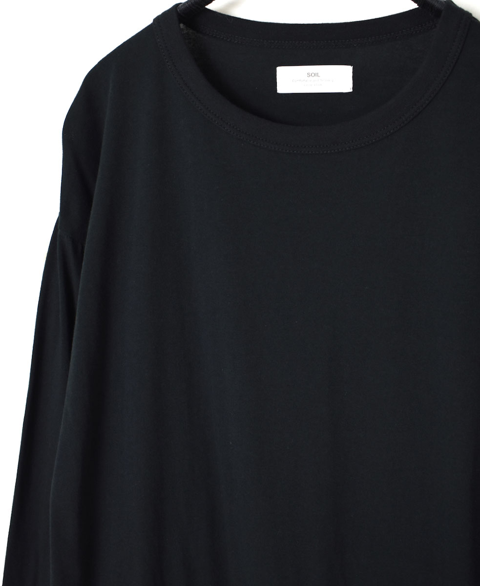 GNSL24021 (Tシャツ) SOFT COTTON JERSEY LONG SLEEVE CREW NECK T-SHIRT