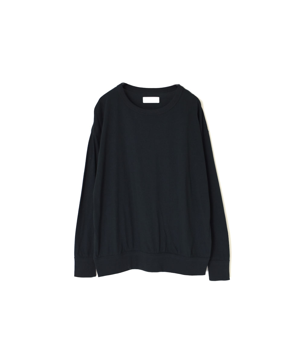 GNSL24021 (Tシャツ) SOFT COTTON JERSEY LONG SLEEVE CREW NECK T-SHIRT