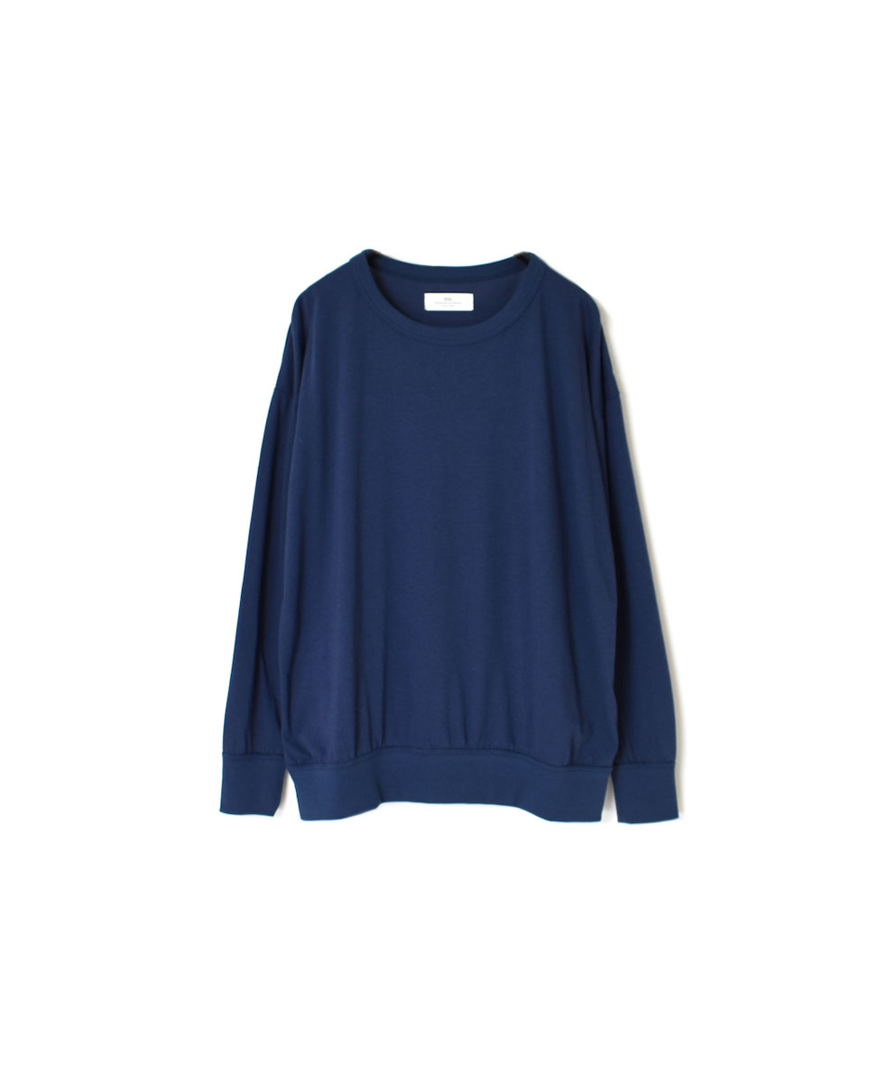 GNSL24021 (Tシャツ) SOFT COTTON JERSEY LONG SLEEVE CREW NECK T-SHIRT