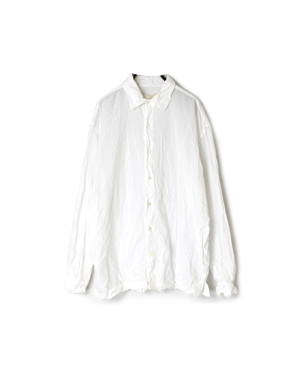 NVL2411CBW (シャツ) 60’S ORGANIC CAMBRIC REGULAR COLLAR L/SL SHIRT