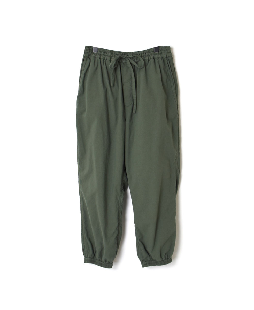 NVL2011PD (パンツ) 40'S COTTON POPLIN OVERDYED EASY PANTS