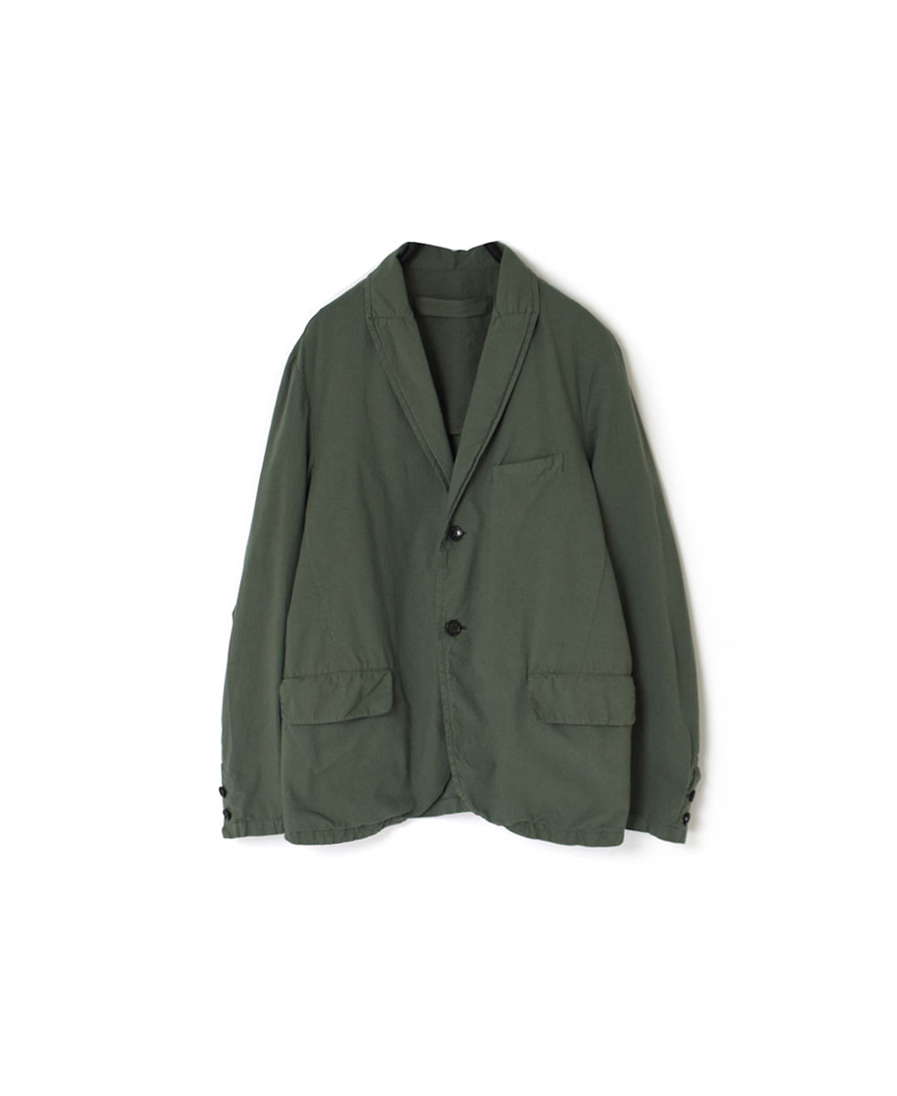 NVL2301PD (ジャケット) 40'S POPLIN OVERDYED SIDE VENTS TAILORED JACKET