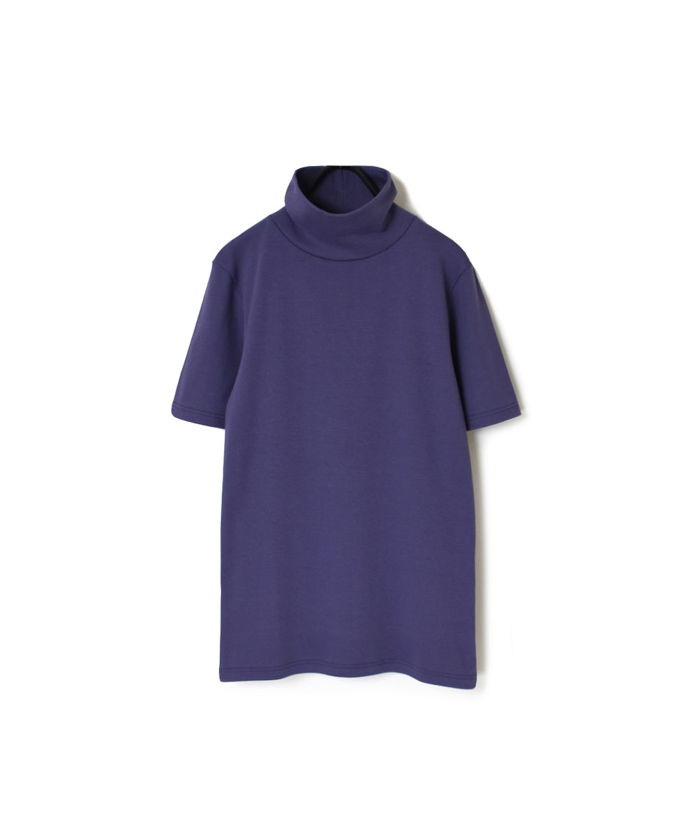 NMF1701 (Tシャツ) COTTON TURTLE-NECK 1/2 SL T-SHIRT