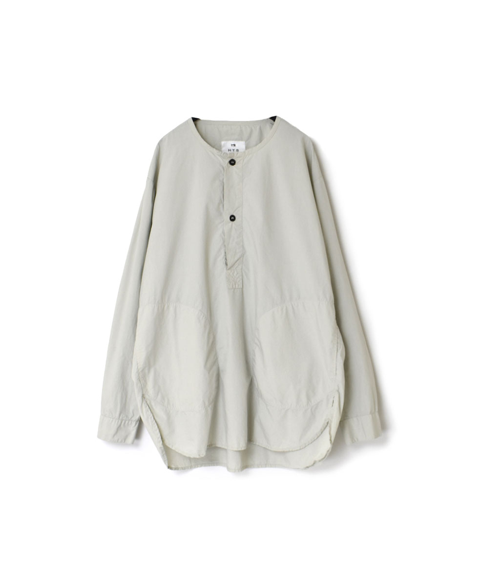 INHT2203CP (シャツ) 60'S COTTON POPLIN HENLEY NECK SHIRT