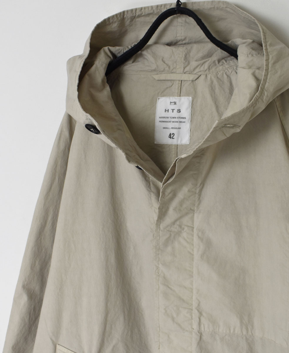 NHT2311TC (コート) LIGHT WEIGHT COTTON OVERDYE HOODED SHORT COAT