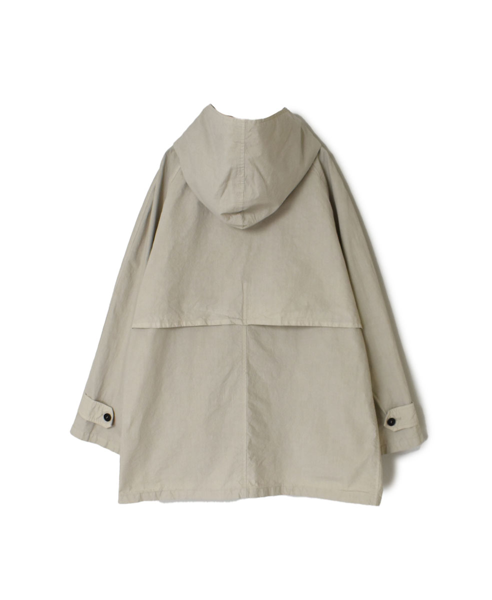 NHT2311TC (コート) LIGHT WEIGHT COTTON OVERDYE HOODED SHORT COAT