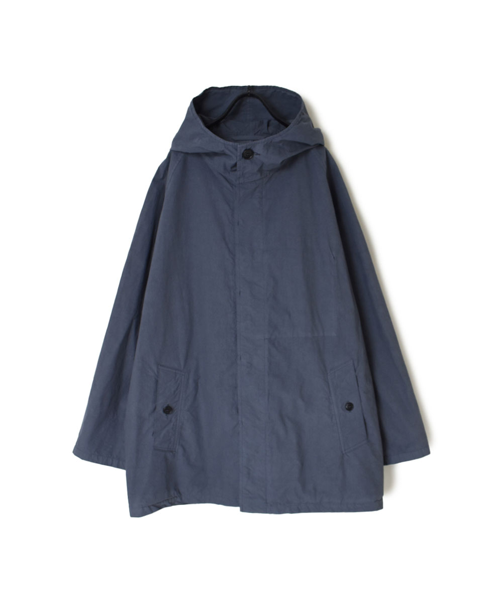 NHT2311TC (コート) LIGHT WEIGHT COTTON OVERDYE HOODED SHORT COAT